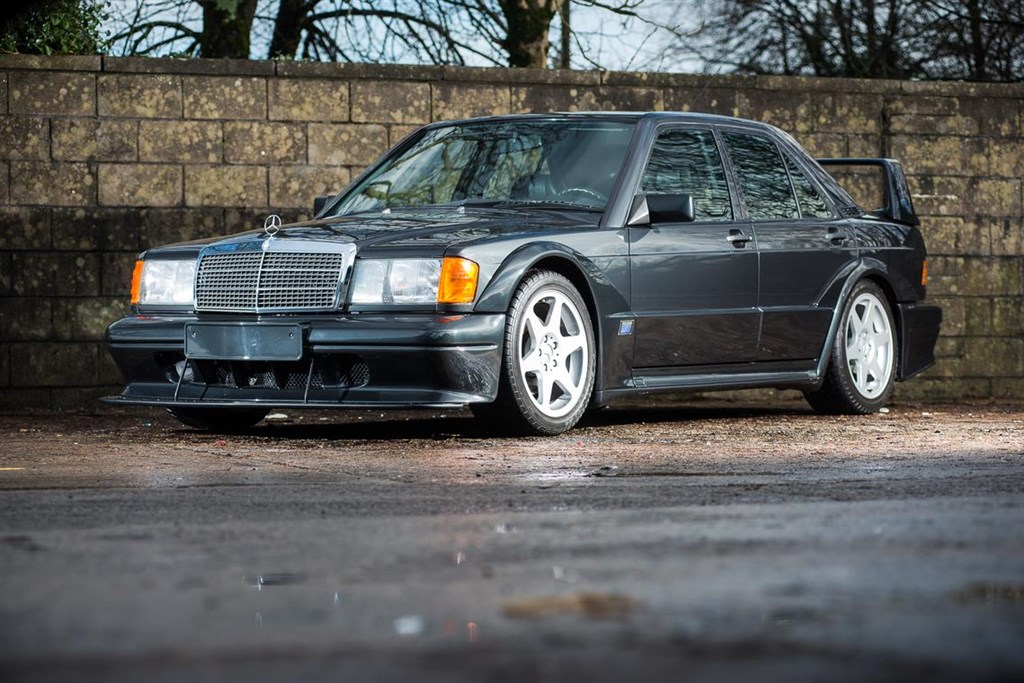 Denne Mercedes 190 E 2.5-16 Evolution II blev for nylig solgt for 292.500 (£) (engelske pund)
(Foto: Silverstone Auctions)